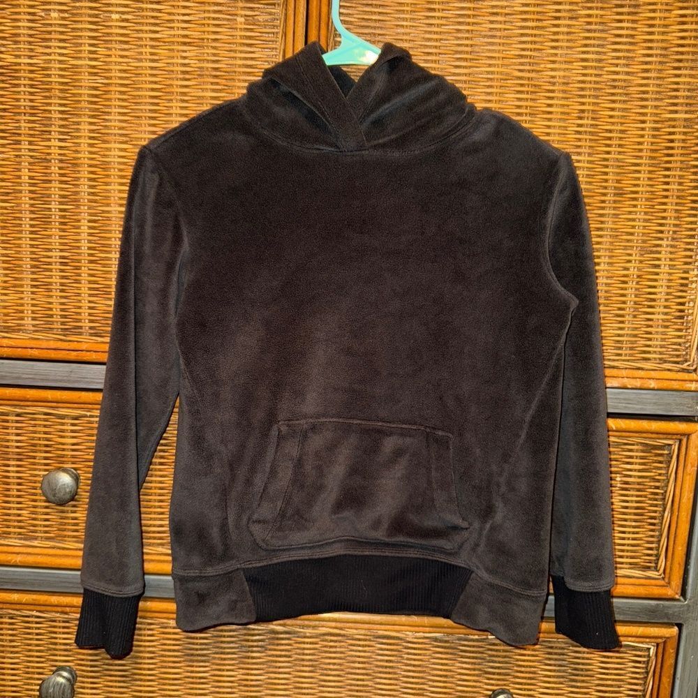 Girls wonder national med 7/8 black hoodie